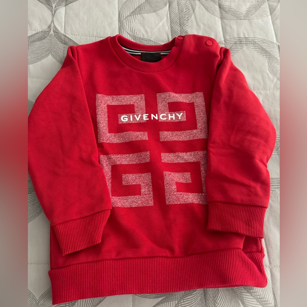 Givenchy toddler boy sweat shirt size 3